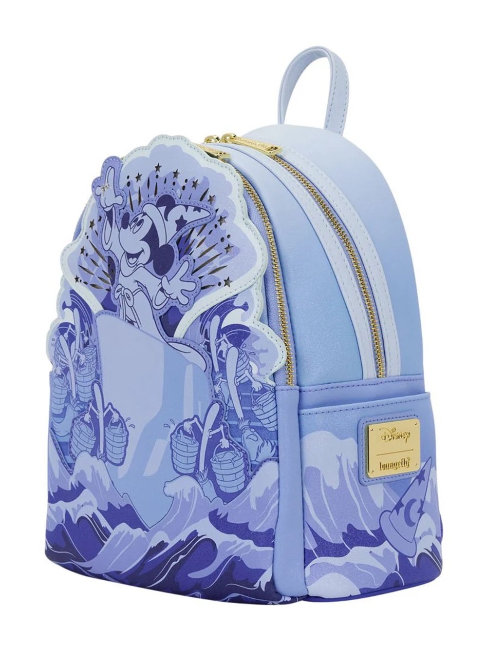 NWT Loungefly Disney Fantasia Light Up Mini Backpack - Picture 3 of 16